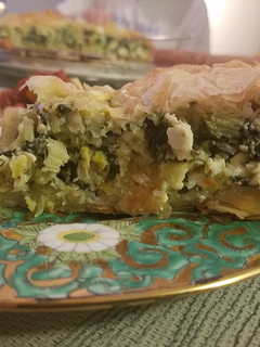 A picture of Spanakopita Pie.