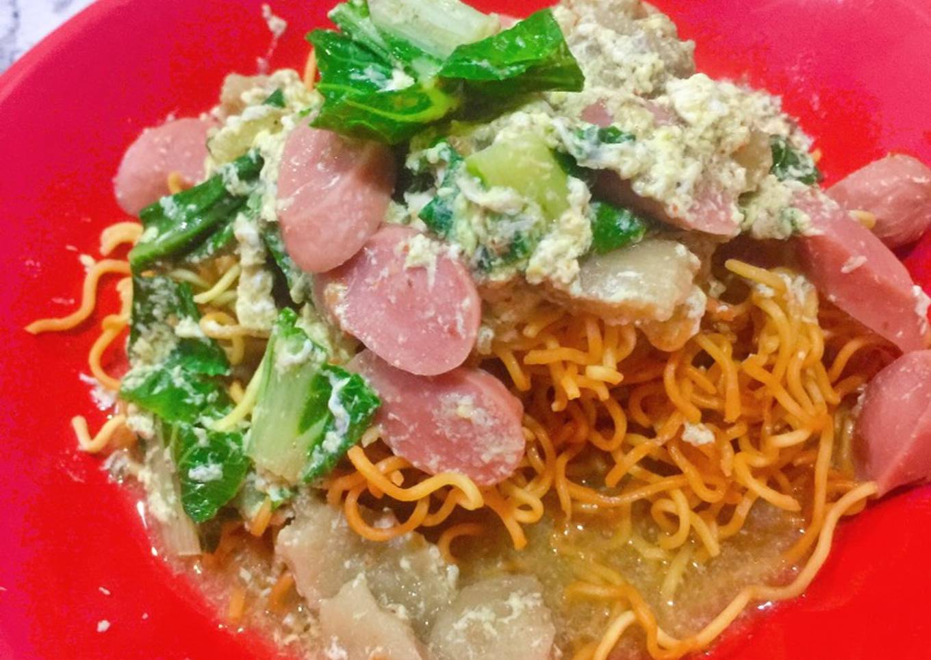 Mee tik tik maggi sedap soto