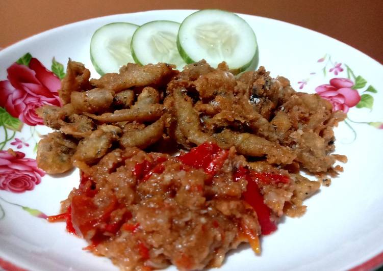 Gampangnya Memasak Sambal Wader Goreng Crispy Gurih Mantul