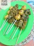 Sate Usus, Ati Ampela & Telur Puyuh Angkringan