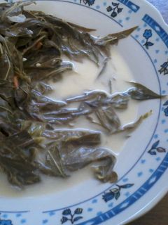 Foto resep Daun singkong masak santan