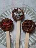 Chupetines con galletitas