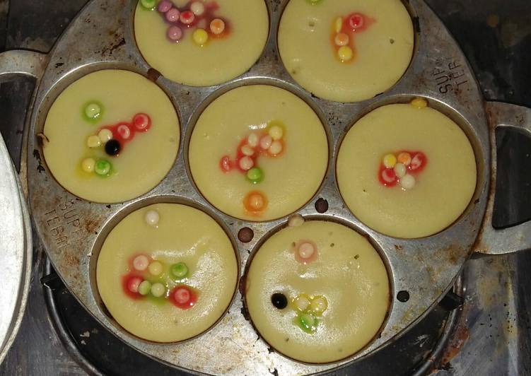 Cara termudah untuk Masak Untuk Mencoba Di RumahKue Lumpur ala Kue Cubit