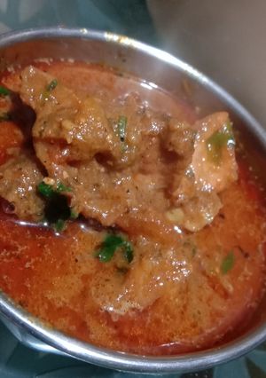 A picture of Masala Mutton Gravy.