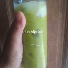 A picture of Jus Alpukat.