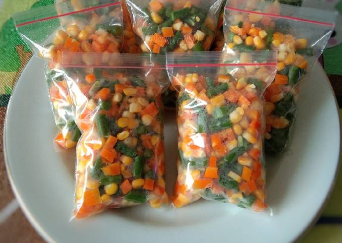 Resep Frozen Mix Vegetable yang Lezat