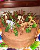 "Διακόσμηση παιδικής τούρτας - Η ζούγκλα" 🎂🥳