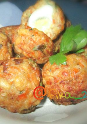 Foto resep Bola Tempe Isi Puyuh