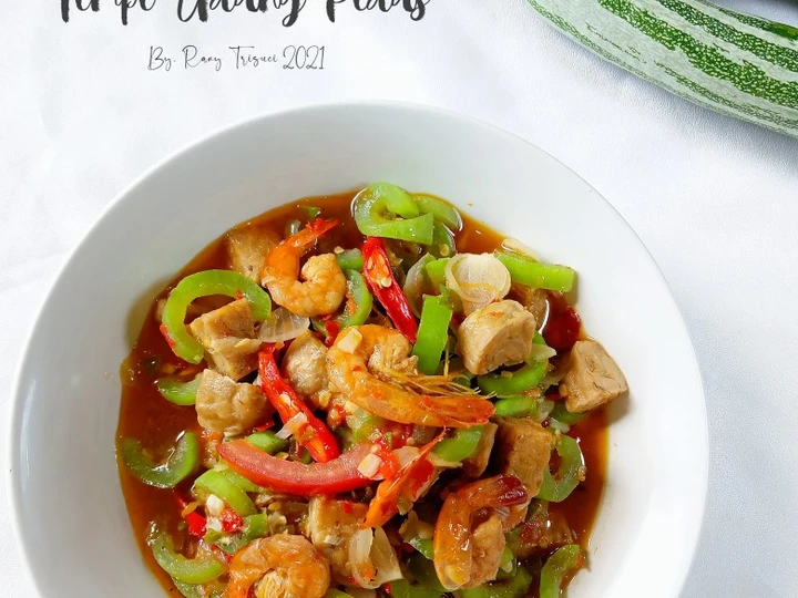 Cara Mudah Membikin Resep CAH KRAI (PARE BELUT) TEMPE UDANG PEDAS yang Uenak Anti Ribet, Bikin Ngiler