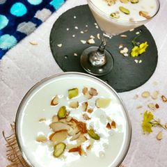 Elaichi Honey Lassi A picture of Elaichi Honey Lassi.