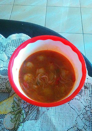 Foto resep Cilok Kuah Pedas Nendang