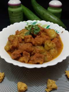 मंगौड़ी गिलकी मसालेदार रेसिपी मुख्य फोटो