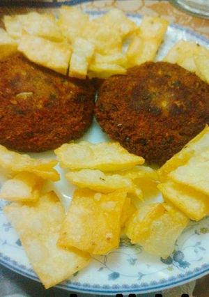 A picture of Chicken_Shami_kabab.