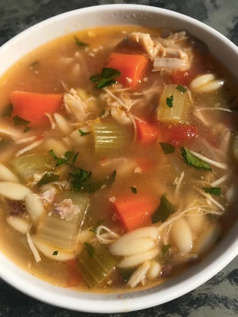 Easy Steps to Make Chicken Orzo Soup the So Delicious Can spoil the tongue