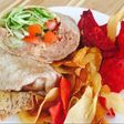 "Wrap" de Frijoles Refritos
