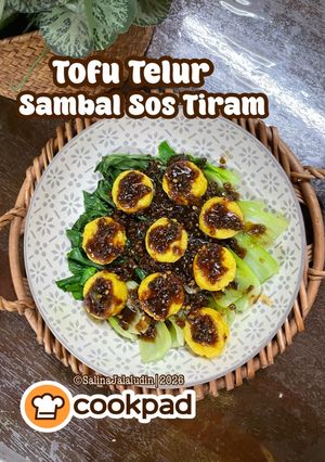 Gambar Tofu Telur Sambal Sos Tiram