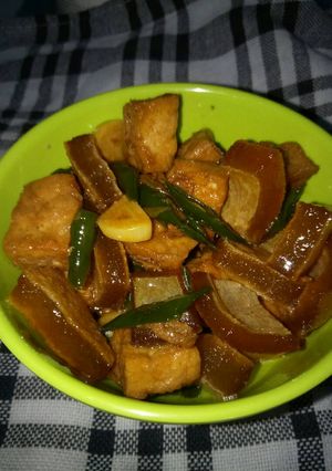 Foto resep Tumis kikil tahu