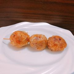 A picture of Yam balls.