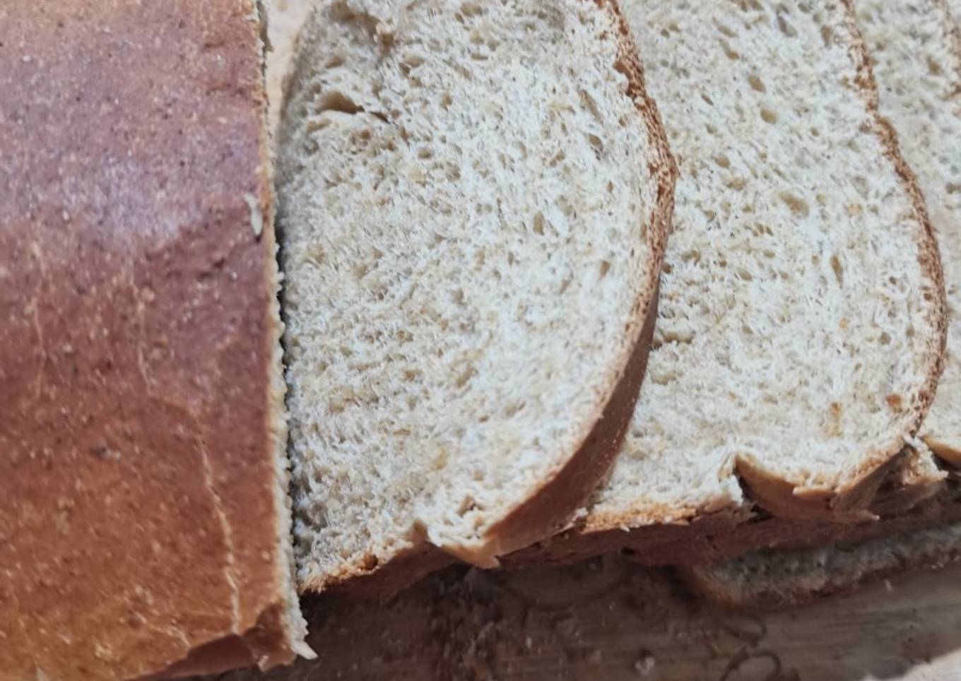 Roti Gandum /Wholewheat Bread (tanpa ulen/ no knead)