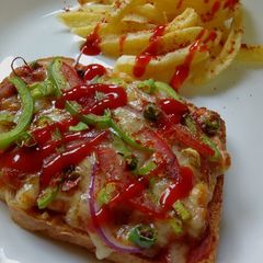 Baked Beans on toast#recipemarathon A picture of Baked Beans on toast#recipemarathon.