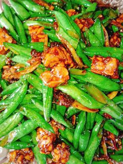 Foto resep Tumis tempe kacang panjang