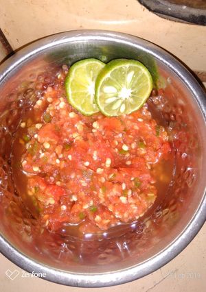 Foto resep Sambel tomat untuk teman sayur sop
