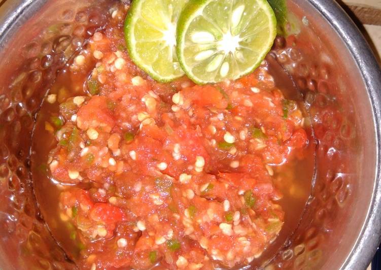 Resep Sambel tomat untuk teman sayur sop oleh leny wilia ...