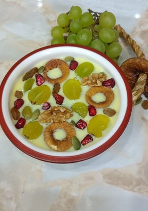A picture of GrapesFigCustard.
