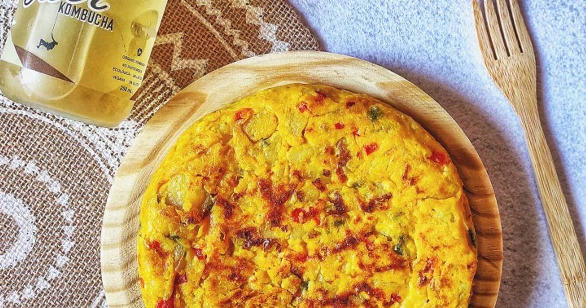 Tortilla de harina de garbanzo 124 recetas caseras Cookpad