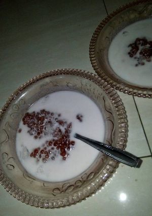 Foto resep Bubur mutiara gula merah