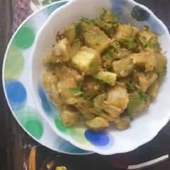 Sweet Potatoes chaat A picture of Sweet Potatoes chaat.