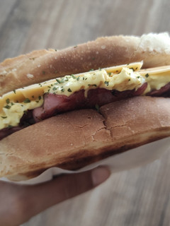 Une photo de Egg drop Sandwich (sandwich aux œufs coréen)