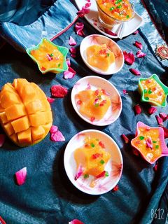 मैंगो पुडिंग (Mango pudding recipe in hindi) रेसिपी मुख्य फोटो