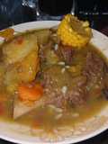 Sopa de costilla con lenteja y rabito🫰🤤