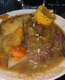 Sopa de costilla con lenteja y rabito🫰🤤