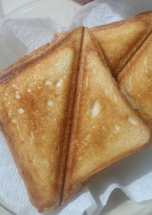 A picture of Chicken shami sandwich.
