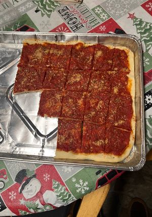 A picture of Constructing the Tomato Pie !.