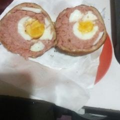 A picture of Scotch Eggs.