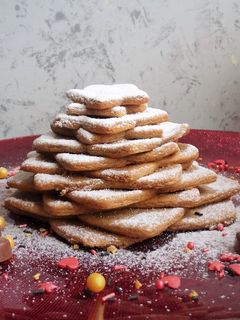 Una foto de Árbol de Navidad de galletas de jengibre