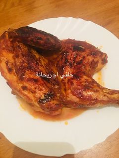 صورة لوصفة دجاج محمر في الفرن
