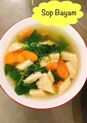 Foto resep #82 Sop Bayam