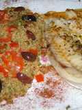 Merluza con quinoa