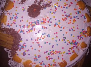 Una foto de Torta pacman