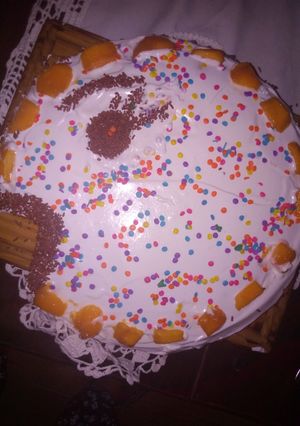 Una foto de Torta pacman