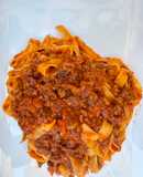 Tagliatelle à Bolonhesa