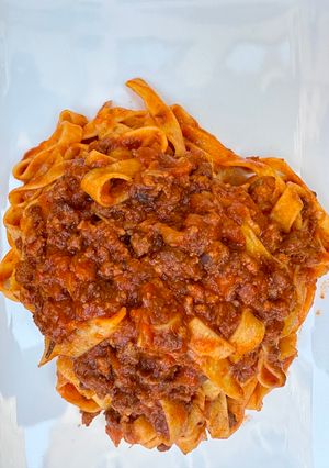 Foto de Tagliatelle à Bolonhesa