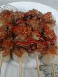 Cilok sate isi ayam...sate