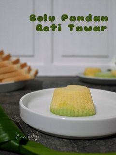 Foto resep Bolu Kukus Roti Tawar Pandan