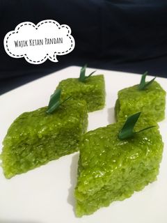Foto resep Wajik Ketan Pandan