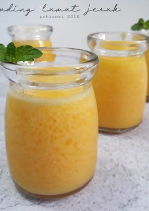 Foto resep Puding Lumut Jeruk